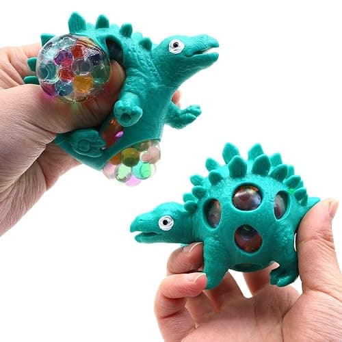 WANJUGUAN Dinosaur Vent Stress Balls 3 PCS - Squeeze Fidget Toys for ADHD, Autism, Work Pressure Release - Sensory Relieves Stress thumbnail 9