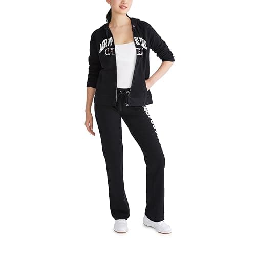 AEROPOSTALE Women's Logo Full Zip Hoodie- Arches- 1987 thumbnail 5