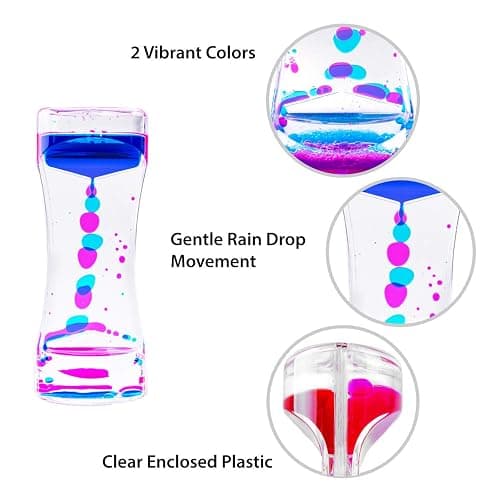Super Z Outlet Liquid Motion Bubbler for Sensory Play, Fidget Toy, Children Activity, Desk Top, Assorted Colors (1 Piece) thumbnail 8