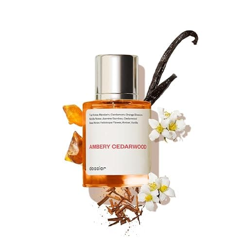 Dossier - Ambery Cedarwood - Eau de Parfum - Perfume Luxury - Pure Infused - Paraben-Free - Vegan - For Women - Fragrance 1.7 oz (Spray 50ml) - Image 1