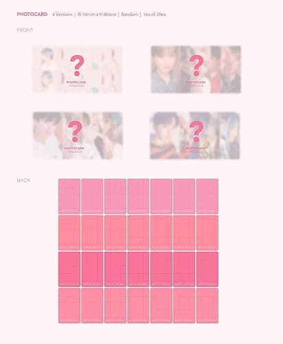 BTS Map of The Soul : Persona [Ver.01+Ver.02+Ver.03+Ver.04 Set] - Pack of 4CD, 4Photobook, Photocards, 4Folded Poster with Pre Order Benefit, Extra Decorative Sticker Set, Photocard Set thumbnail 6