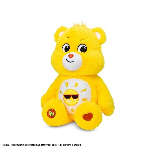 New 2020 Care Bears - Cuddly 14" Stuffed Animal - Funshine Bear - Soft & Huggable! thumbnail 3