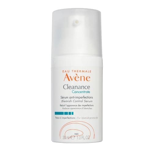 Avène Cleanance Concentrate Blemish Control Serum, clarifying water-gel, fragrance and silicone free, For acne-prone skin, airless pump, 1 fl. oz. - Image 1