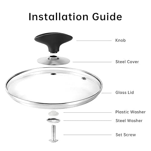 HooJay Nonstick Saucepan Set with Lid, Non Stick 1Qt & 2Qt Sauce Pan Set with Glass Lid Small Pot for Home Kitchen thumbnail 8
