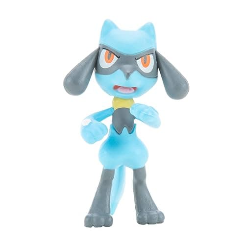 Pokemon Characters Set 8 Pack Pokemon Games Garchomp, Pikachu, Eevee, Lucario, Riolu, Munchlax, Glaceon & Leafeon - Figurine Toys thumbnail 7