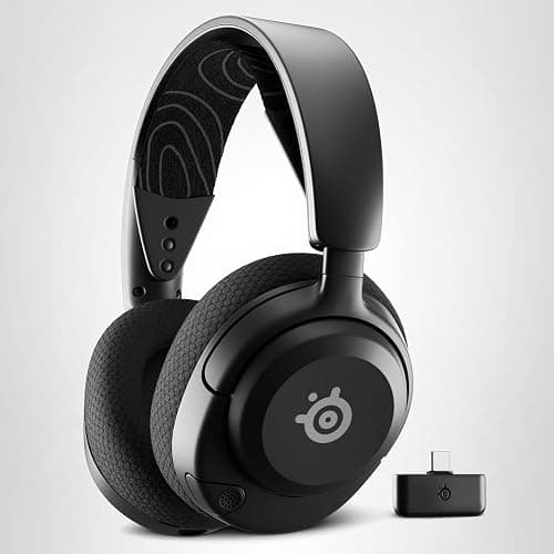 SteelSeries Arctis Nova 5 Wireless Multi-System Gaming Headset — Neodymium Magnetic Drivers — 100+ Audio Presets — 60 HR Battery — 2.4GHz or BT — ClearCast Gen2.X Mic — PC, PS5, PS4, Switch, Mobile thumbnail 9