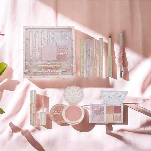 Makeup Kit for Women 8 Pieces Makeup Sets, 4 Color Lipsticks& Eyeshadow, Eyebrow Pencil, Concealer, Blush Palette 8Pcs Gift Box Makeup Bundle Value Set thumbnail 7