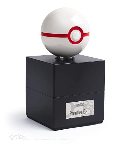 The Wand Company Original Poké Ball Authentic Replica - Realistic, Electronic, Die-Cast Poké Ball with Display Case Light Features – Officially Licensed by Pokémon thumbnail 5