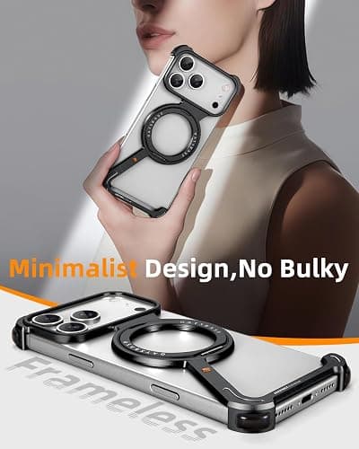 OATSBASF Minimalist Metal Phone Case for iPhone 17 thumbnail 4