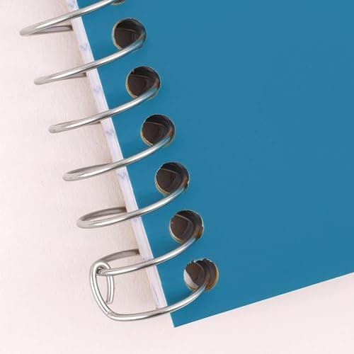 Mead Five Star Wirebound Notebook, 2-Subject, Medium/College Rule, 80 Sheets 19x13.9 cm (7.5x5.5") Assorted Cover Color thumbnail 4