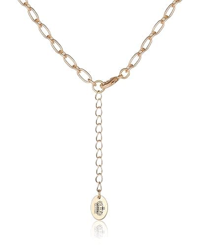 Juicy Couture Logo Heart Necklaces for Women 16-28"+2", Gold-Tone Heart Pendant Necklace, Juicy Gifts thumbnail 6