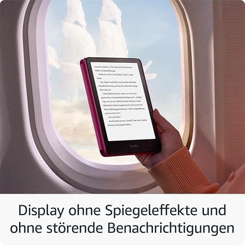 Amazon Kindle Paperwhite (neueste Generation) – Unser schnellster Kindle, mit neuem 7-Zoll-Display und wochenlanger Akkulaufzeit – 16 GB – ohne Werbung – schwarz thumbnail 4