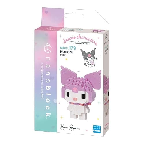 nanoblock - Sanrio - Kuromi, Character Collection Series Building Kit thumbnail 4