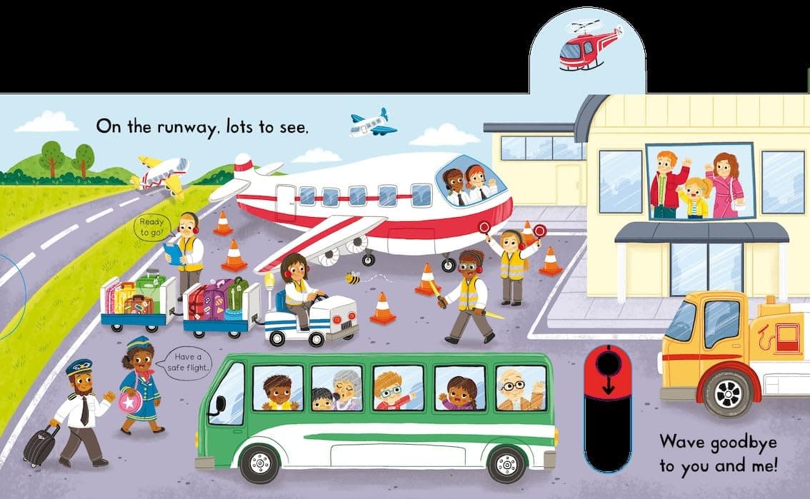 Busy Airport: A Push, Pull, Slide Book thumbnail 2