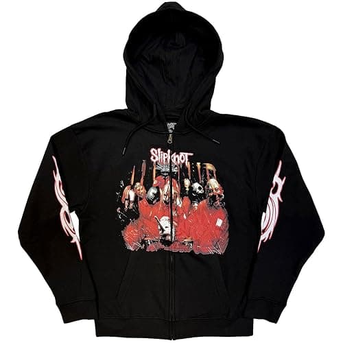 Rock Off officially licensed products Slipknot Spit It Out Zipped Hoodie - Image 1