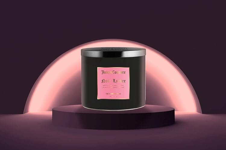 Juicy Couture noir lychee candle thumbnail 2