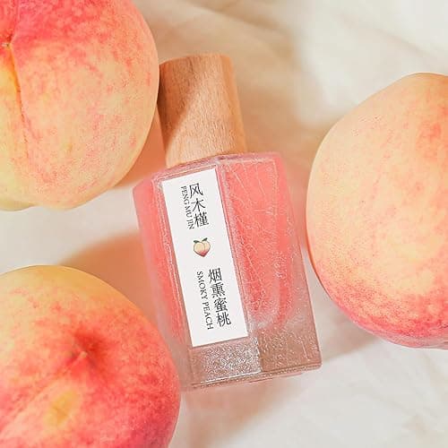 Peach Scented Fragrance Spray, Feng Mu Jin Smoky Peach Perfume 50ML, Long Lasting Refresh Fruit Woody Floral Fragrance Perfumes for Women (1) thumbnail 3