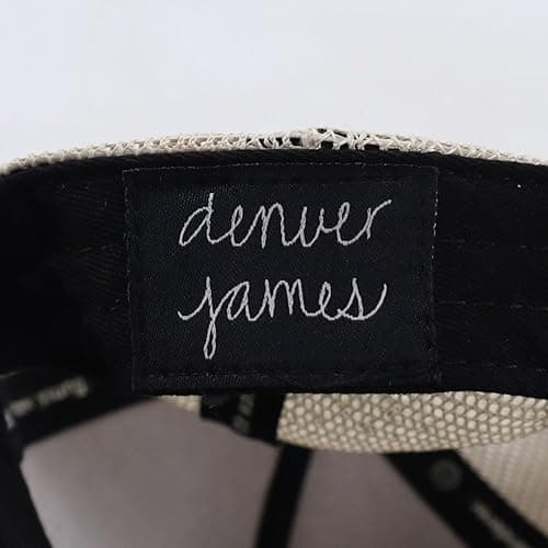 Denver James Kids Statement Ball Caps - Snapbacks and Trucker Hats for Ages 6 Months to 2 Years, for Infants and Toddlers - Chaos. - Cream thumbnail 8