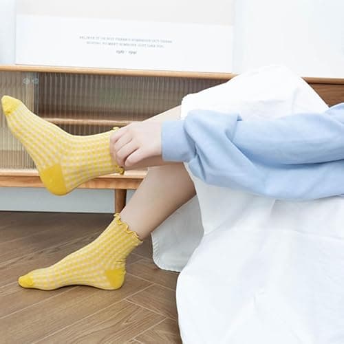 OTAODKA Athletics Socks for Women and Girls Cute Ankle Cotton Sock thumbnail 4