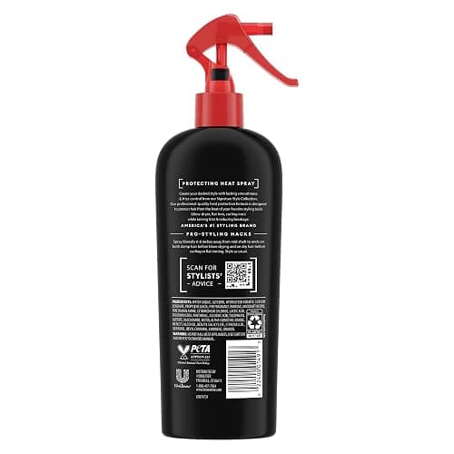 TRESemmé Styling Spray Protecting Heat for Taming Frizz & Reducing Breakage, with Protection up to 450°, 11.5 Fl Oz thumbnail 2