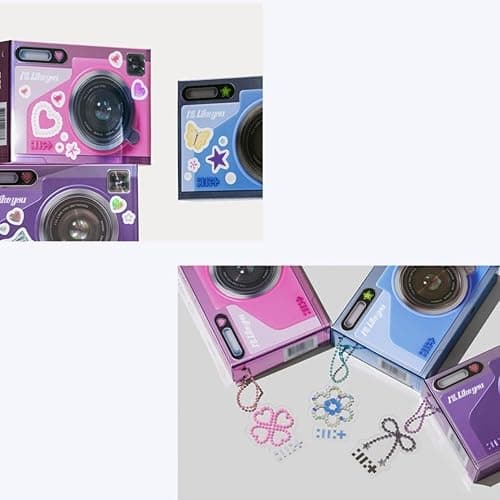 ILLIT 2nd Mini Album [I'LL LIKE YOU] GLLIT (Random Version) Photocards Keyring thumbnail 7