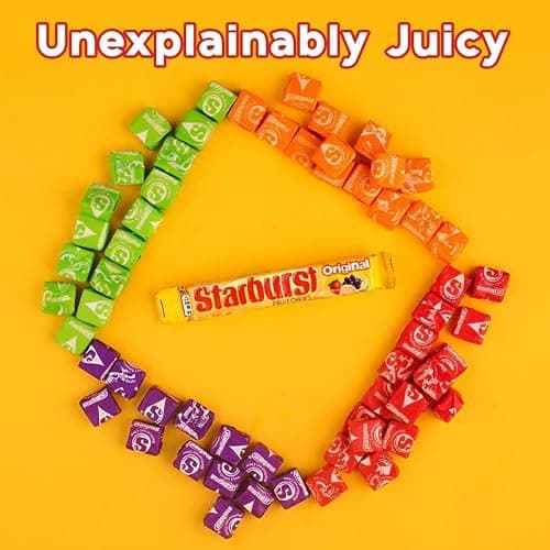 Starburst Minis Original Fruit Sweets, Family Size Pouch, 176 g thumbnail 5