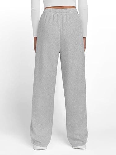 Trendy Queen Women's Wide Leg Sweatpants Baggy Y2K High Waisted Joggers Fall Fashion Clothes with Pockets 2025 thumbnail 5