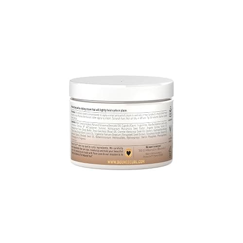 Bounce Curl Avocado & Rose Oil Clump and Define Cream, Enhance and Define Wavy, Curly, and Coily Hair, 6 oz thumbnail 7