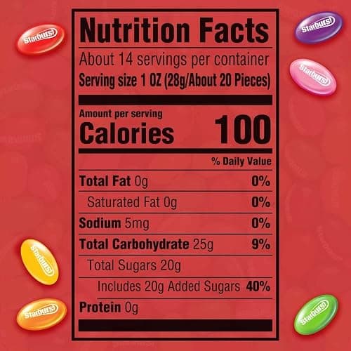 STARBURST Original Jelly Beans Gummy Candy, 14 oz Bag thumbnail 2