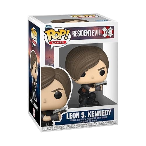 Funko Pop! Games: Resident Evil - Leon S. Kennedy - Collectable Vinyl Figure - Gift Idea - Official Merchandise - Toys for Kids & Adults - Video Games Fans - Model Figure for Collectors and Display - Image 1