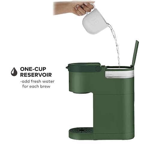 Keurig K-Mini Single Serve K-Cup Pod Coffee Maker, 6 to 12oz Brew size, with Cord Storage, Perfect for Small Spaces, Evergreen thumbnail 8