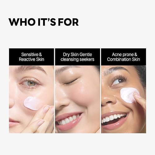 ROUND LAB 1025 Dokdo Cleanser 10.14 Fl Oz, Low pH Facial Cleanser for Sensitive Skin, Rich Soft Bubbles for Deep Cleansing and Makeup Removal, Hydrating Face Wash with Deep Sea Water, Korean Skin Care thumbnail 3