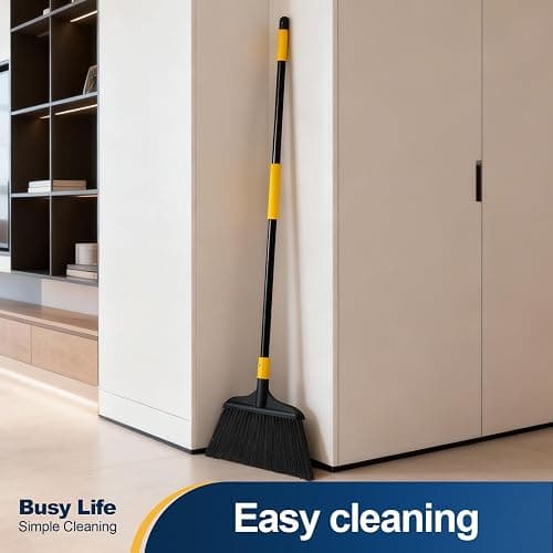 Yocada Heavy-Duty Broom Outdoor Commercial Broom 54Inch | for Courtyard Garage Lobby Mall Market Floor Home Kitchen Room Office Pet Hair Rubbish thumbnail 8