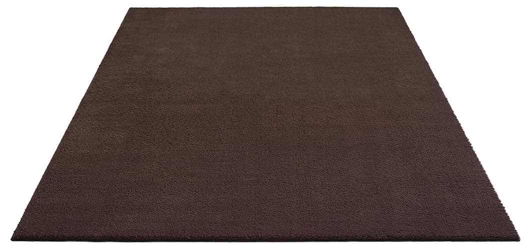 the carpet Relax Moderner Flauschiger Kurzflor Teppich, Anti-Rutsch Unterseite, Waschbar bis 30 Grad, Super Soft, Felloptik, Braun, 200 x 280 cm thumbnail 3