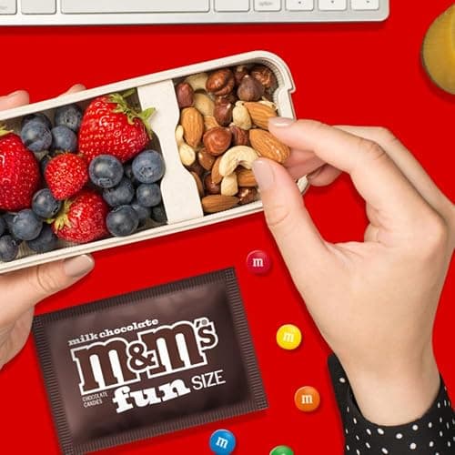 M&M'S Milk Chocolate Fun Size Candy Bag, 10.53oz thumbnail 8