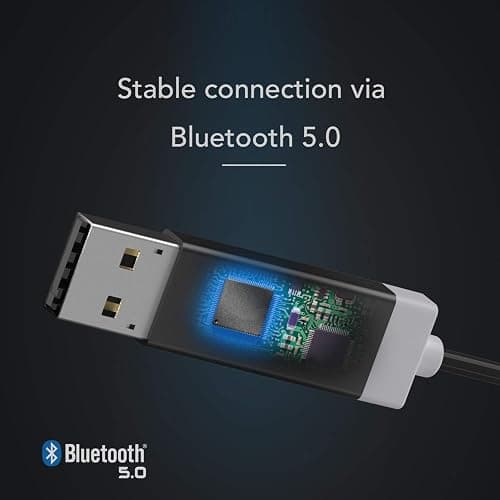 TUNAI Firefly LDAC Bluetooth Receiver: High Resolution Wireless Audio Bluetooth 5.0 Adapter with Audiophile USB DAC 3.5mm AUX for Car/Home Stereo Hi Res Music Streaming; Auto On, No Charging Needed thumbnail 8