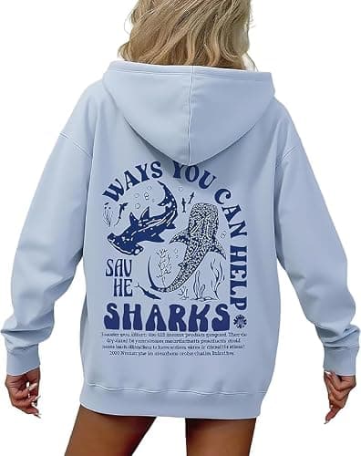CITASHION Women Oversized Hoodie Floral Graphic Sweatshirt Hoodies Pullover Cotton Blend Y2k Casual Winter Fall - Image 1