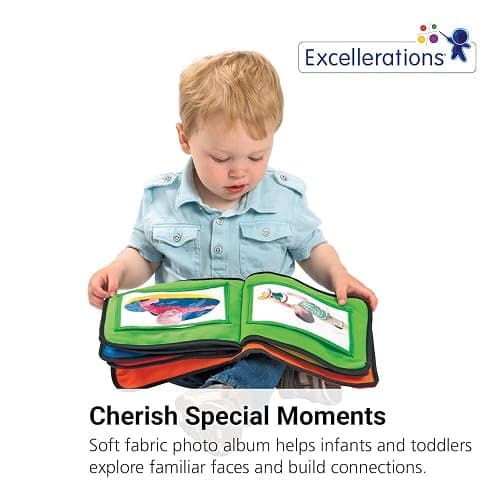 Excellerations Fabric Photo Album 13 Pockets for Kids and Families, Social Emotional Development Tool thumbnail 3