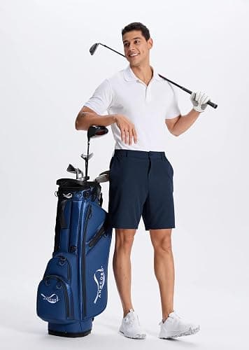 Zalify Mens Golf Dress Casual Shorts 7" 9" Lightweight Stretch with 4 Pockets Breathable Work Shorts thumbnail 5