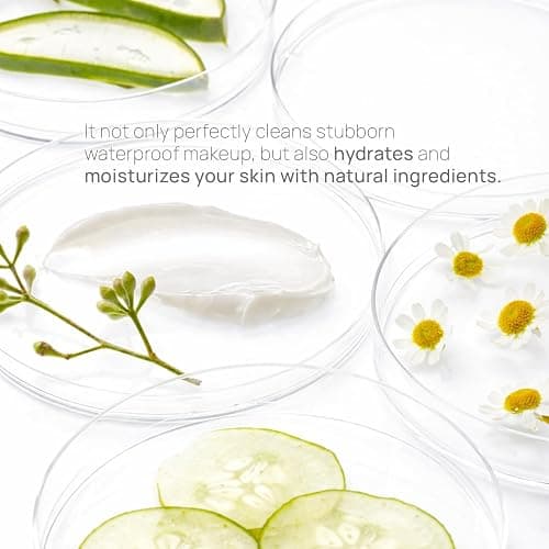 Epielle Makeup Remover Wipes, Remove Dirt, Oil, Waterproof Mascara, Gentle Daily Facial Cleanser Towelettes with Vitamin C, Watermelon & Cucumber, Hypoallergenic & Alcohol-Free, 30 Count (Pack of 6) thumbnail 5