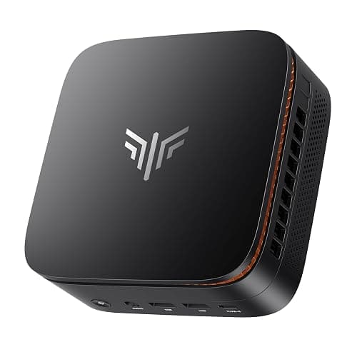 KAMRUI Pinova P1 Mini PC Computer, AMD Ryzen 3300U Processor, 16GB DDR4 RAM 256GB M.2 SSD, Mini Desktop Computer Support Triple 4K, USB-C, WiFi, Bluetooth, Ethernet, HTPC for Business, Education, Home - Image 1
