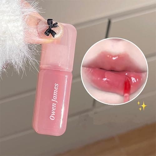 Baorder 4Pcs Hydrating Lip Gloss Set,Non-Stick Cup,Glossy Finish,Highly-Pigmented Korean Lip Glaze,Plumping Lipgloss,Moisturizing Water Mirror Liquid Lipstick,Long-lasting Natural Makeup thumbnail 7
