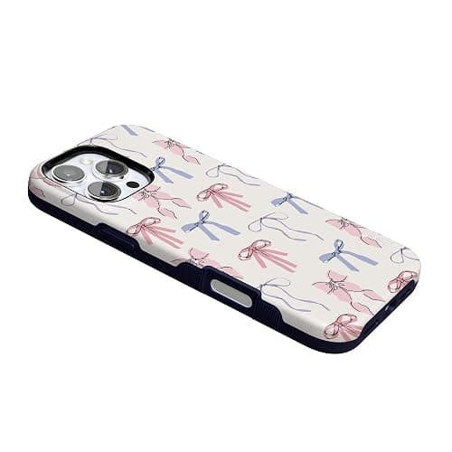 Casely iPhone 16 Pro Case | Coquette Girlie | Pastel Bows Case | Bold Protective Case Design | Compatible with MagSafe thumbnail 6