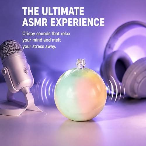Crunchy Squishy ASMR Toy, Slow Rising Squishy Ball for Adults, Stress Relief & Anxiety Relief Sensory Toy, Crispy Crunchy Fidget Toy, Soft Squeeze ASMR Squishy Gift for Teens and Adults thumbnail 5