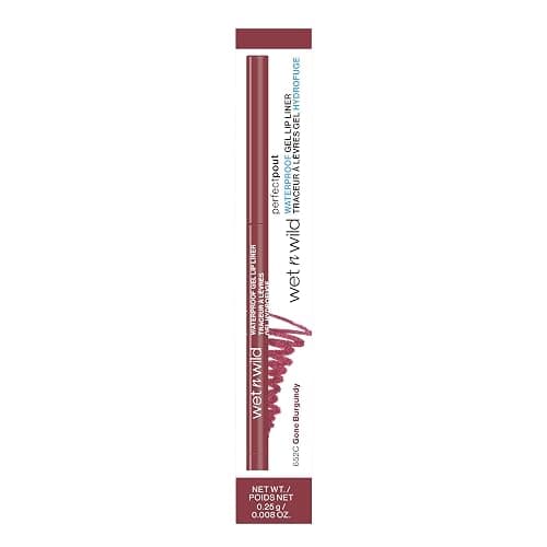 MY GAVORITE wet n wild Perfect Pout Matte Retractable Gel Lip Liner Pencil, Rich Creamy Long Lasting Color, Well-Defined and Flawless Application, Vegan & Cruelty-Free - Gone Burgundy thumbnail 2
