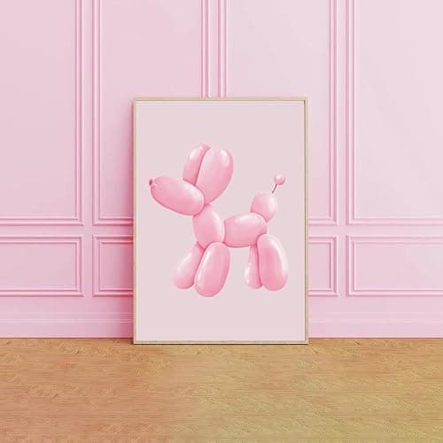 Blue and Pink Preppy Poster Set of 6 Cute Coquette Bow Boots Wall Art Aesthetic Coastal Wall Art, Trendy Girls Dorm Decor Cute Pink Bows Wall Decor for Bedroom Living Room Unframed 8x10 Inch thumbnail 7