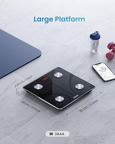 RENPHO Smart Scale for Body Weight, FSA&HSA Eligible, Digital Bathroom Scale BMI Weighing Bluetooth Body Fat Scale, Body Composition Monitor Health Analyzer with Smartphone App, 400 lbs - Elis 1 thumbnail 8