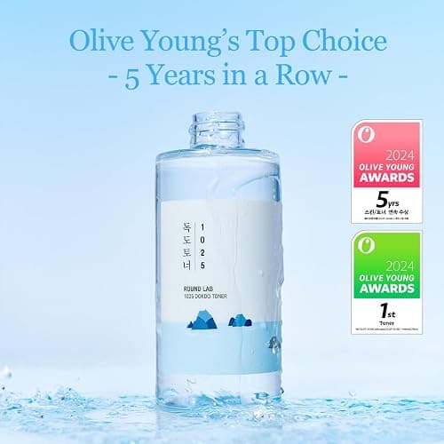 ROUND LAB 1025 Dokdo Toner 6.76 Fl Oz, Oil Control and Reduces Excess Sebum, Gentle Exfoliating Facial Toner, Deep Sea Water for Moisturization, Soft Finish Without Stickiness, Korean Skin Care thumbnail 3