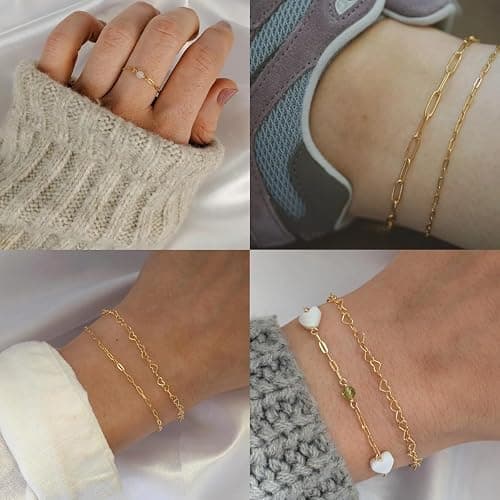 33FT Gold Paperclip Chain Jewelry 2MM 18K Gold PVD Plated Stainless Steel Paperclip Link Chain Roll Bulk for Jewelry Making thumbnail 5