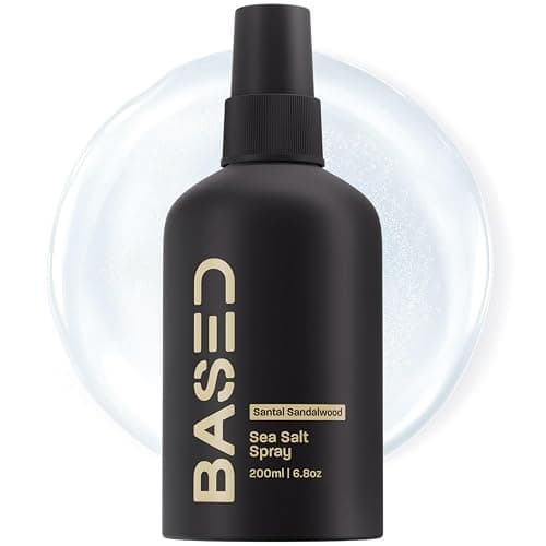 BASED Sea Salt Spray, Natural Finish Sea Salt Spray for Hair, Volumizes & Texturizes, Infused with Kelp & Vitamin B5, Light & Non-Greasy, Paraben, Sulfate, Phthalate Free, 6.8 oz (Pack of 1) - Image 1